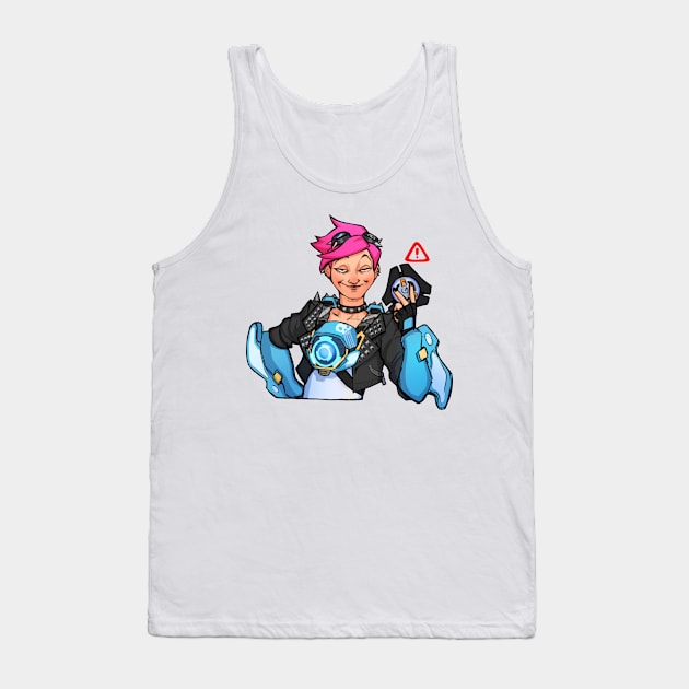 Tracer Tank Top by Emilyena